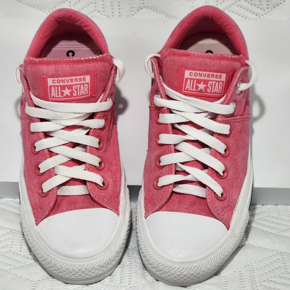 Converse Shoes - Converse All Star Pink Canvas Low Top Sneakers Women's Casual Shoes